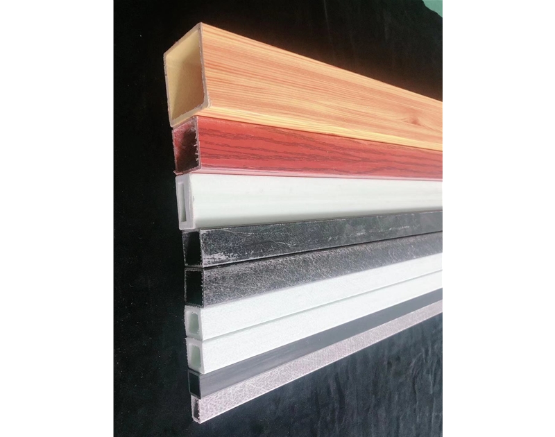 Glass fiber wood felt profile